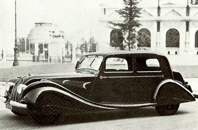1934 Panhard 4 door sedan